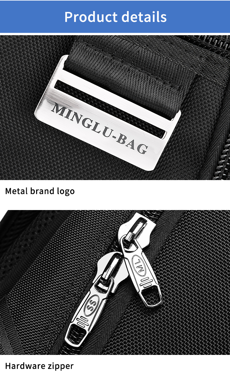 Waterproof Men Business sports school travel Computer mochila 15.6 inch Laptop Bag Backpack