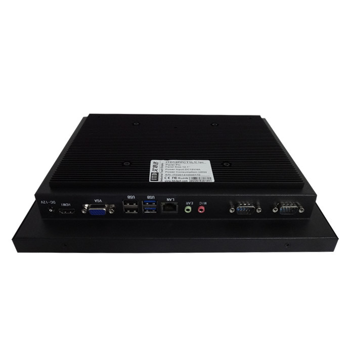 15" high brightness sunlight readable touchscreen chassis panel PC 1000nits LED backlight