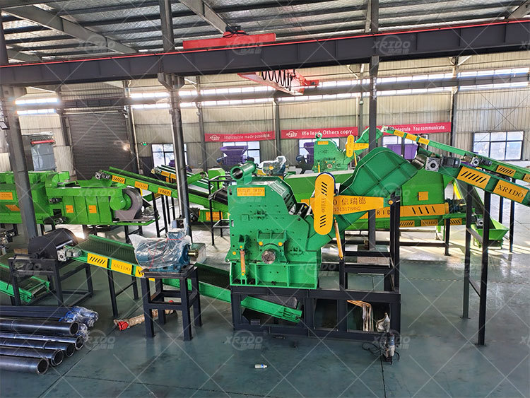 Scrap Iron Metal Steel Hammer Mill Large Scrap Metal Crusher Machine