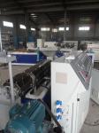 Bottle Flakes Pellet Single Screw Extruder / Plastic Film Granule Machine