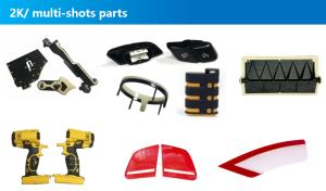 Quality Silk - Screen Plastic 2k Injection Molding Manufacturing For Automotive Key wholesale