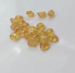 Yellow HPHT Rough Synthetic Diamond For Lab Grow Diamonds Jewelry
