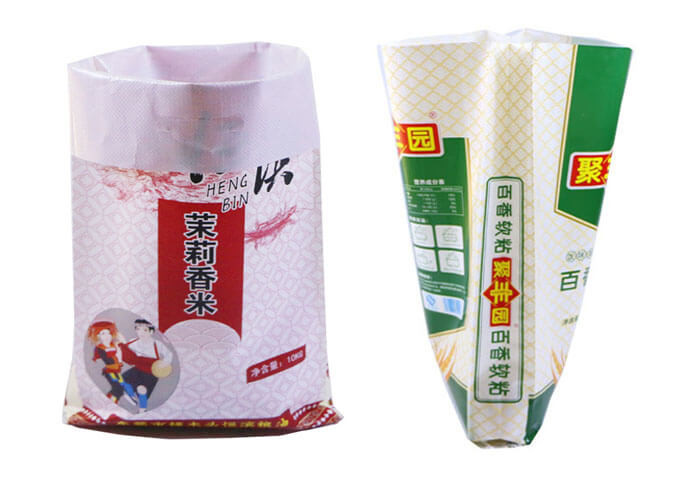 Packing Peanuts Woven Polypropylene Bags With Opp Lamination 25kg
