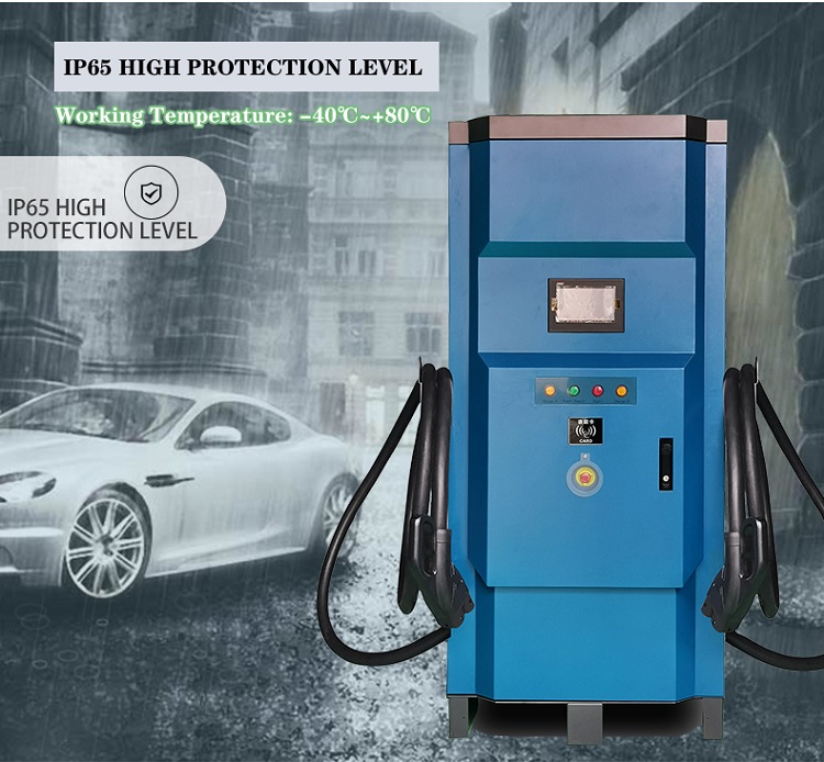 180KW CCS GBT Commercial Electric Vehicles DC EV Charging Stations Fast EV Charger Output Voltage Range 200-1000V Optional