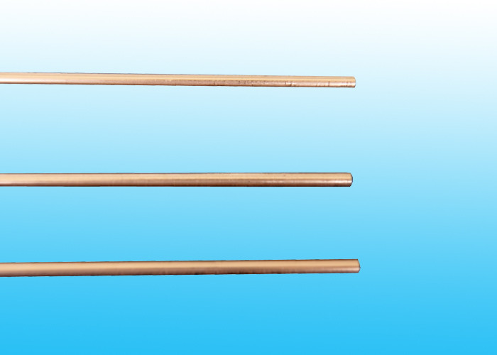 3.18 * 0.5mm Coating Copper Compressor Tubes Pass ISO14001