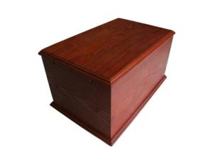 Quality Red Oak wood tea box wholesale