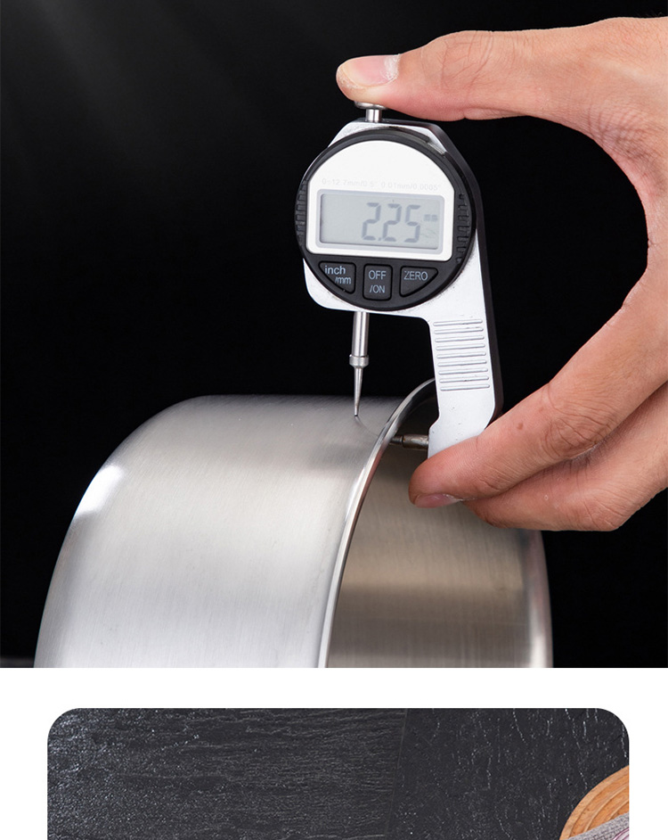 Wholesale Modern Panela 304 Stainless Steel Cookware Gas Induction Fry Pan With Anti-Heat Handle