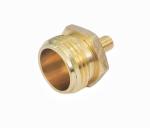 Lead Free Brass Blow Out Plug,Schrader Valve To 3/4" Inch Male Garden Hose