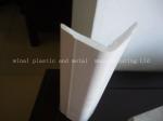 PVC sharp corner safety protector,plastic PVC-AL extrusion parts.size and color