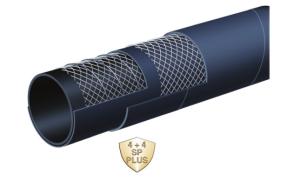 LT1305 Material Handling Hose , Black NR Bulk Material Hose
