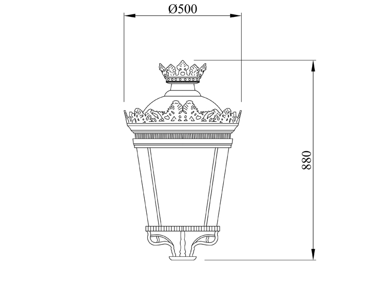 Aluminum Material 40W 90W Garden Parking LED Light with Free Sample and IP66 Rating
