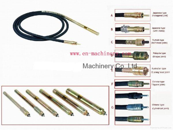 Eccentric Type Vibrator Construction Site Portable Hand Held Concrete Vibrator