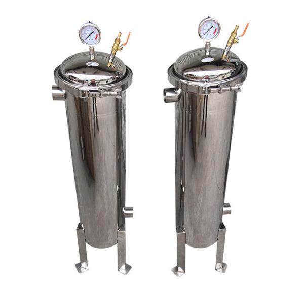 Water High Flow Filter Housing Automatic Cartridge Filter For Water Treatment 0