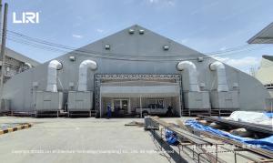 Quality M2 Arcum Shape Movable Permanent Sport Tent For Tennis Court wholesale