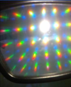 Quality Viewing 3D Firework Glass Laser Show With Powerful Diffraction Effect wholesale