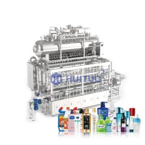 Quality Automatic Anti Corrosive Linear Flow Meter Filling Machine For Highly Acid Toilet Cleaner wholesale