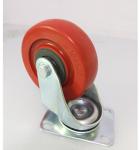Customized Request for Industry Barrow Wheels Double Bearing Red Plastic Wheel