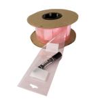 Pink LDPE Plastic PE Anti Static Pre Opened Bags Gravure Printing For Auto