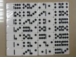 Plastic Melamine Mexican Double Nine Dominoes Set Custom