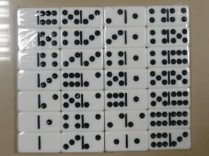 Quality Plastic Melamine Mexican Double Nine Dominoes Set Custom wholesale