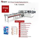 17.2KW Fully Automatic Soft Drawn Tissue Square Toilet Paper Roll Making Machine