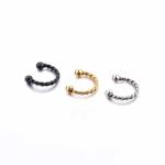 Surgical Steel Twist Eyebrow/ Nose/Ear/ Lip Ring,BCR Body Piercing Earring