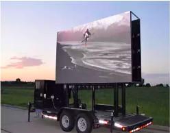 Quality P10 High Brightness Outdoor Truck Walking Led Billboard With GPS wholesale