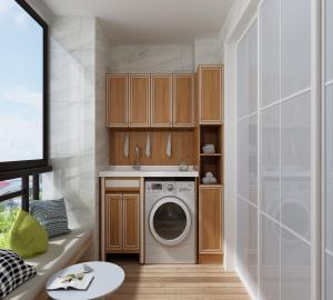 Quality Modern Style High End Stainless Steel Laundry Room Cabinet with Plywood Door Material wholesale