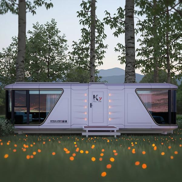 Steel Roofing Capsule Mobile Home A Secret Escape From The Summer Heat In The