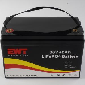 China Lithium Ion Rechargeable Battery Pack 36v 42Ah LiFePO4 Batteries For Energy System Storage on sale