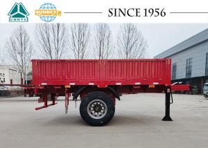 Quality Drawbar Flatbed Trailer Full Trailer Exported To Tanzania wholesale