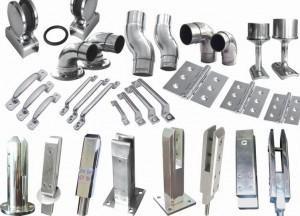 stainless steel casting -construction hardware-spigot-stainless steel glass