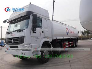 Quality Sinotruk Howo 8X4 336HP 24cbm 30cbm Fuel Tanker Truck wholesale