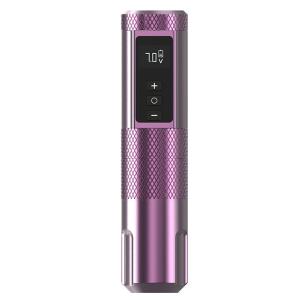 Quality Wireless Pmu Pen Machine 10V 12000 RPM Purple Color For Makeup Body Tattoo wholesale