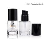 Wholesale Fashion Design 30ml Cosmetic Foundation Pump Skincare Lotion Glass