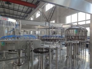 Quality Automatic Beverage Filling Machine , Electric Driven Soda Filling Line wholesale