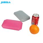 Customizable 320g Gray Fan Ice Pack Freezer Blocks 9.5 x 4.5 x 3.5cm