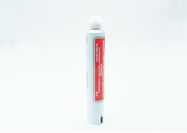 Pharmacy Ointment Aluminum Tubes Packaging , M11 Lightweight Collapsible Metal