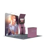 3*3 Standard Trade Stand Displays , Convention Show Displays Lightweight