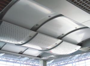 Quality 3mm 6mm Perforated Aluminum Panels For Art Ceiling High End Building wholesale
