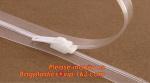 bone zipper, concavo convex zipper, plastic flange zipper, waterproof airtight