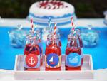 Christmas cake pop paper straws