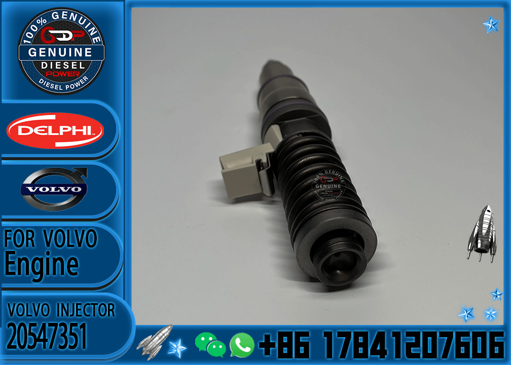 Diesel injection system parts diesel fuel injector 3883426 20547350 20547351 20555521 Diesel Injector for volvo