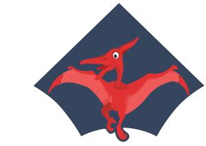 Quality Dinosaurs Children Flying Kites wholesale