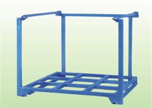 Quality Q235B Metal Warehouse Storage Shelves Stackable Storage Cages wholesale