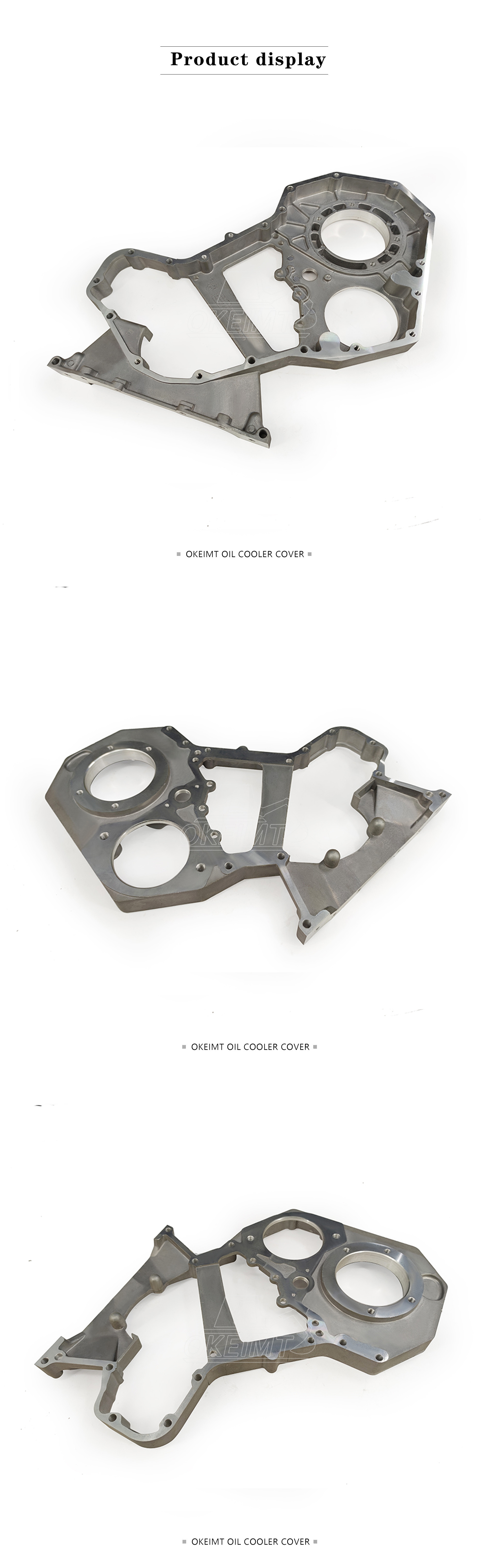 Excavator Engine Parts 6D102-519 Dongfeng Parts 6BT5.9 6BTA Engine Gear Housing 3960519
