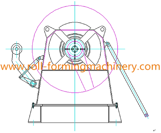 40m/min High Forming Speed,Roof Roll Forming Machine With 22 Forming Stations