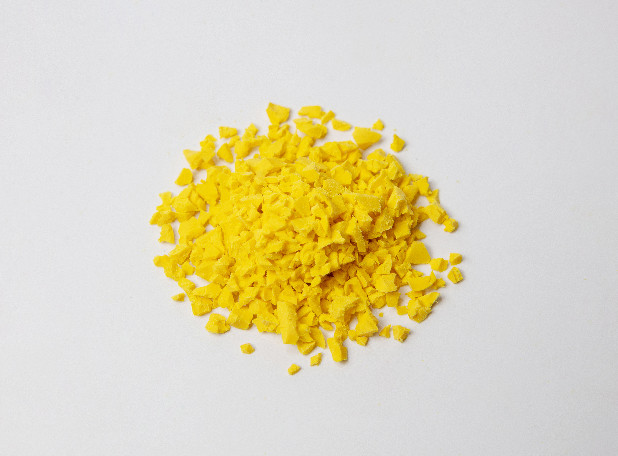 Odorless Anti Aging Yellow Rubber Granules Flooring