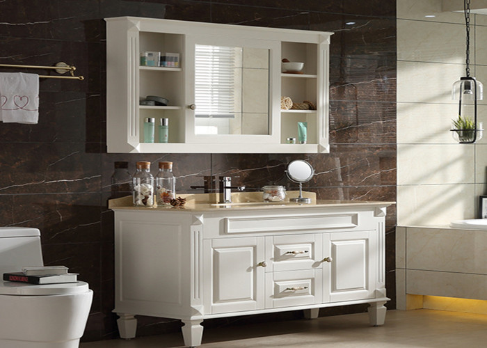 Small Prima Vanity Lacquer Bathroom Vanity Units Traditional Design