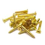 0.01mm Gold Plating Stainless Steel Screw Machine Parts